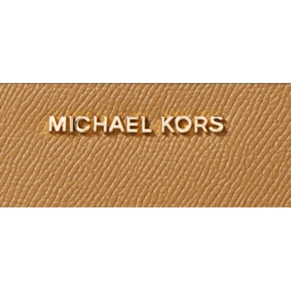 MICHAEL KORS Jet Set Large Husk Leather Multi Function Wristlet Wallet NWT - Picture 4 of 5